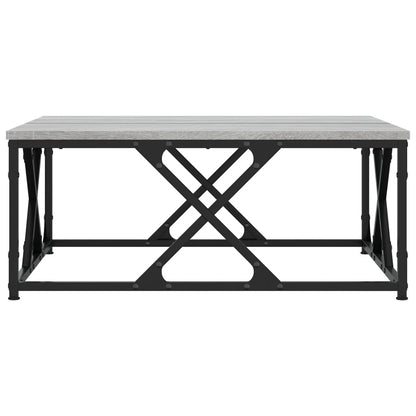 Tavolino da Salotto Grigio Sonoma 70x70x30 cm Legno Multistrato | homemem39