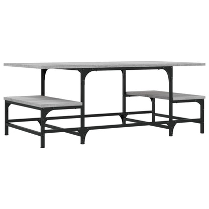 Tavolino Salotto Grigio Sonoma 100x50,5x40 cm Legno Multistrato | homemem39