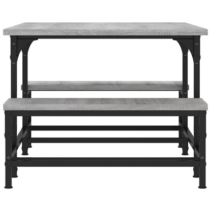 Tavolino Salotto Grigio Sonoma 100x50,5x40 cm Legno Multistrato | homemem39