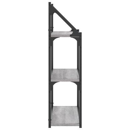 Scaffale Parete 3Ripiani Grigio Sonoma 60x21x78,5cm Multistrato | homemem39