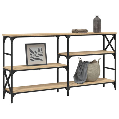 Tavolo Consolle Rovere Sonoma 150x29x76,5 cm Legno Multistrato - homemem39