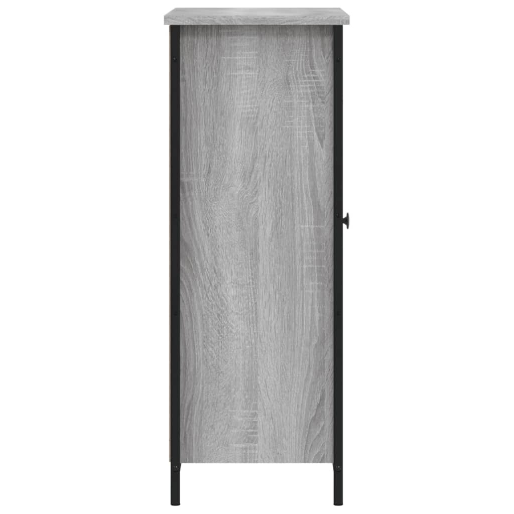 Credenza Grigio Sonoma 70x30x80 cm in Legno Multistrato - homemem39