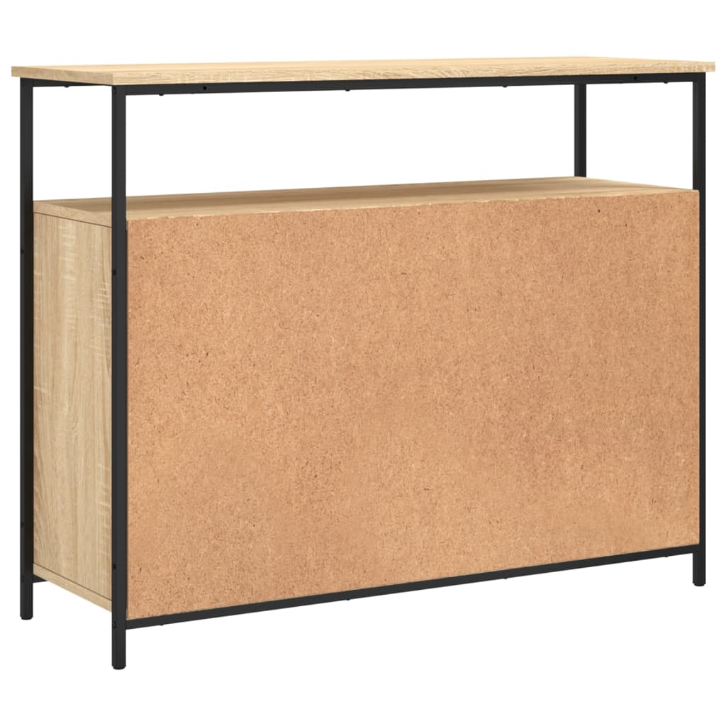 Credenza Rovere Sonoma 100x35x80 cm Legno ingegnerizzato - homemem39