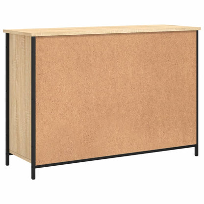 Credenza Rovere Sonoma 100x35x70 cm in Legno Multistrato