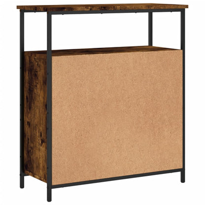 Credenza Rovere Fumo 70x30x80 cm in Legno Multistrato - homemem39