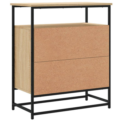 Credenza Rovere Sonoma 69x35x80 cm in Legno Multistrato - homemem39
