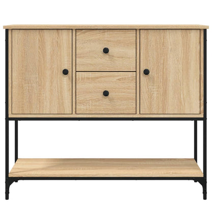 Credenza Rovere Sonoma 100x36x85 cm in Legno Multistrato - homemem39