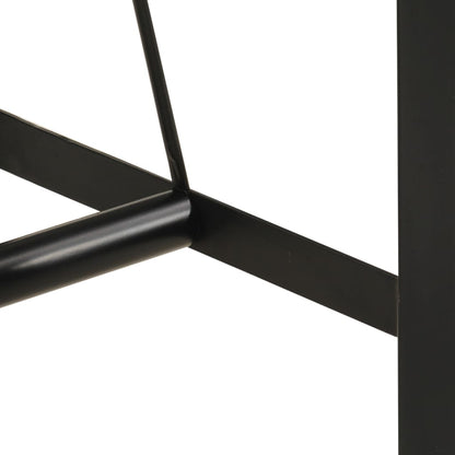 Tavolino da Bar 150x70x107cm Legno Massello di Recupero e Ferro | homemem39