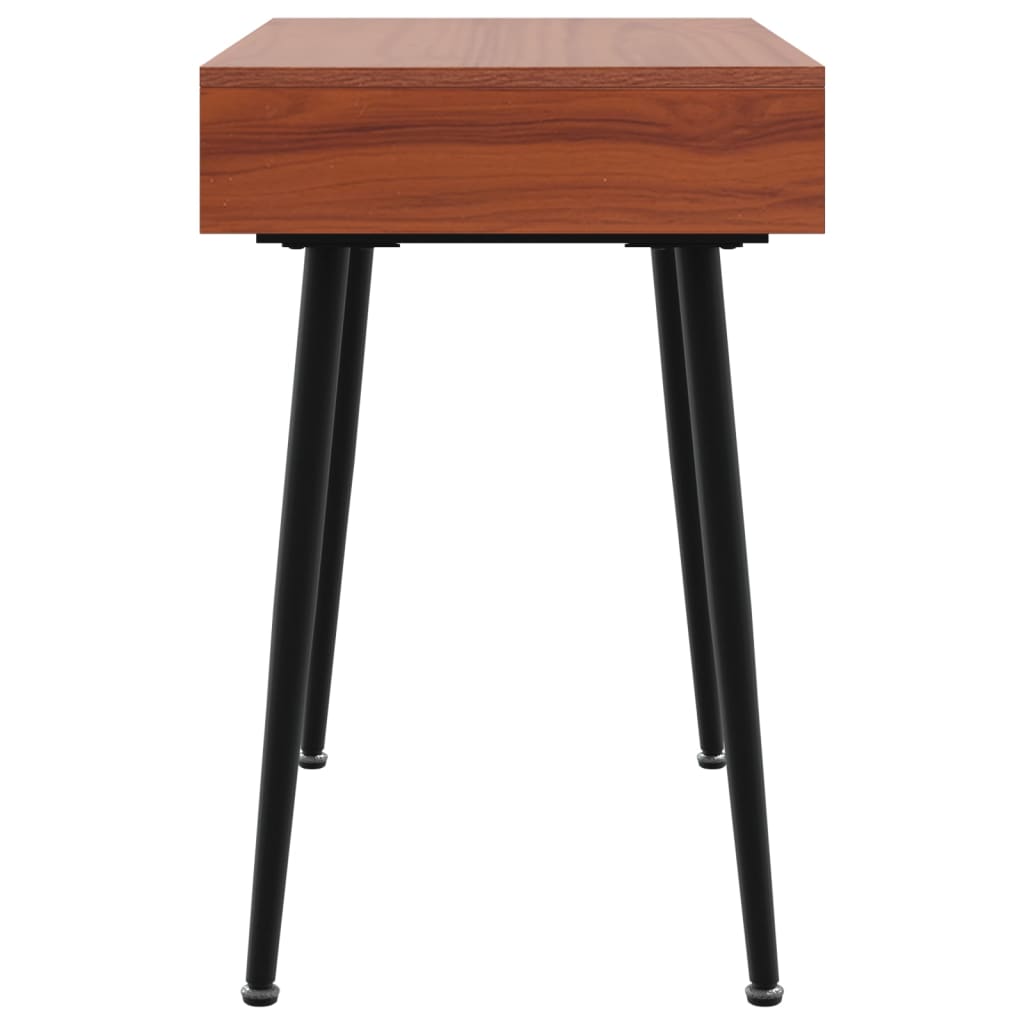 Scrivania con Cassetto Marrone 110x50x75 cm Legno Multistrato - homemem39