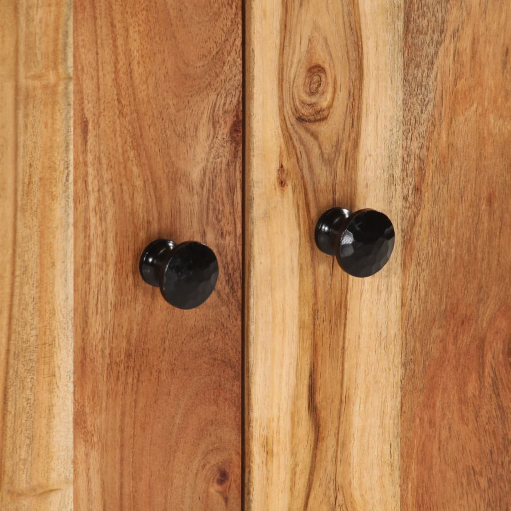 Set Mobili da Bagno 2pz in Legno Massello di Acacia | homemem39