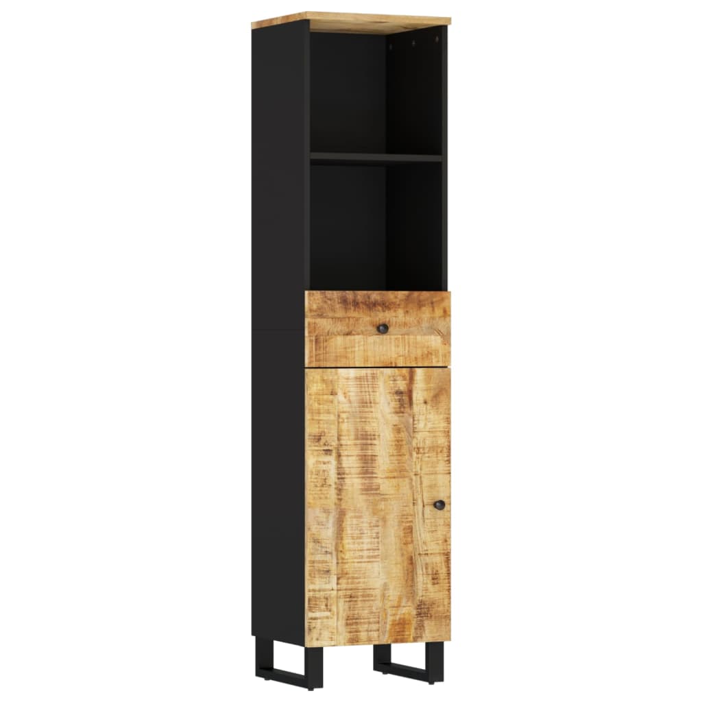 Set Mobili da Bagno 3pz in Legno Massello di Mango | homemem39