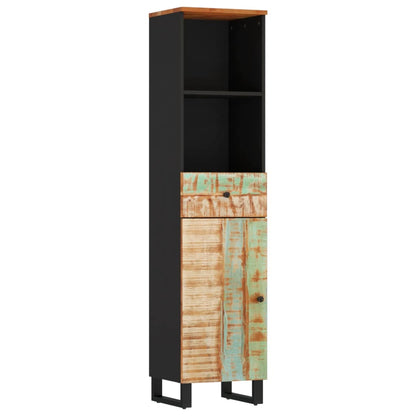 Set Mobili da Bagno 3 pz in Legno Massello di Recupero | homemem39