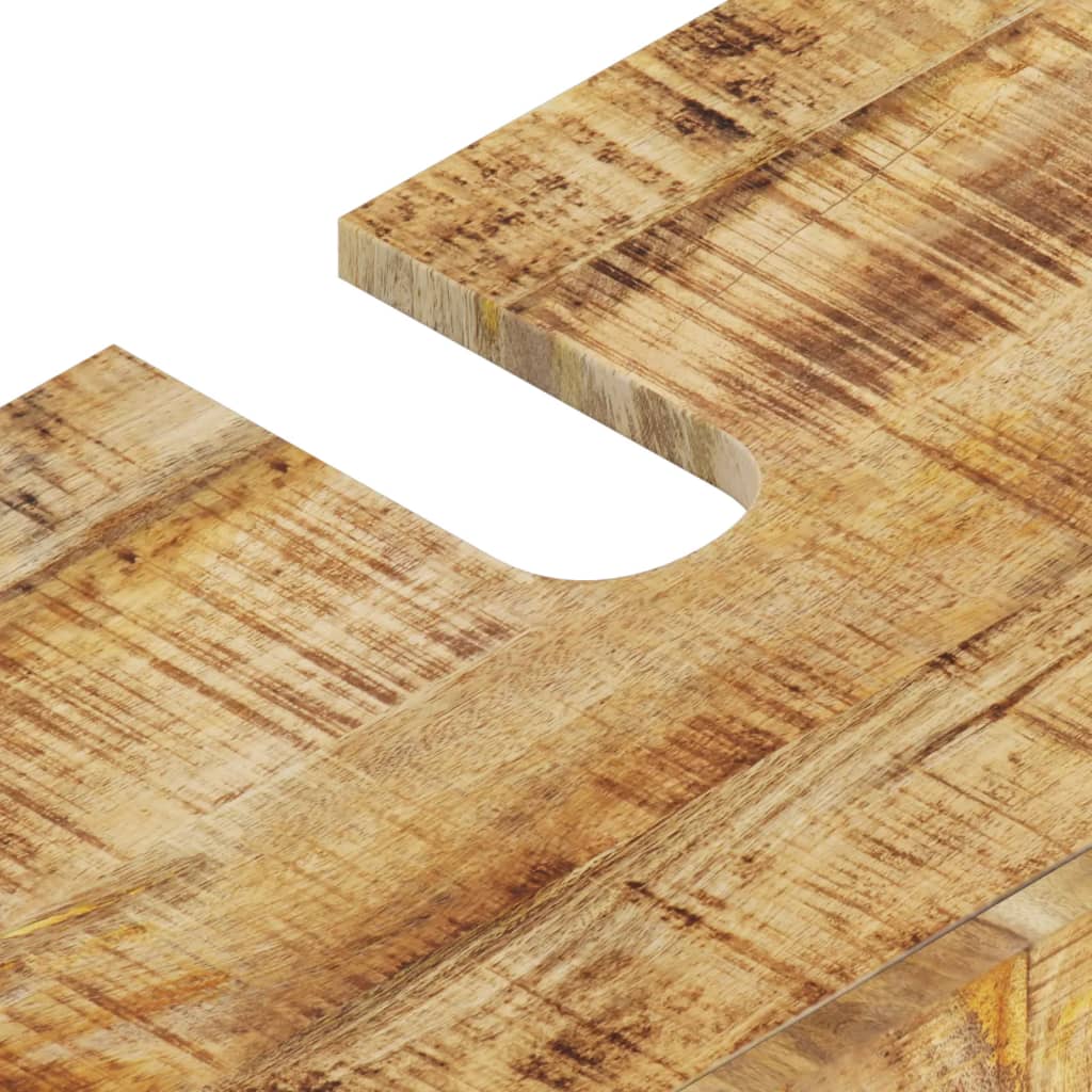 Set Mobili da Bagno 4 pz in Legno Massello di Mango | homemem39