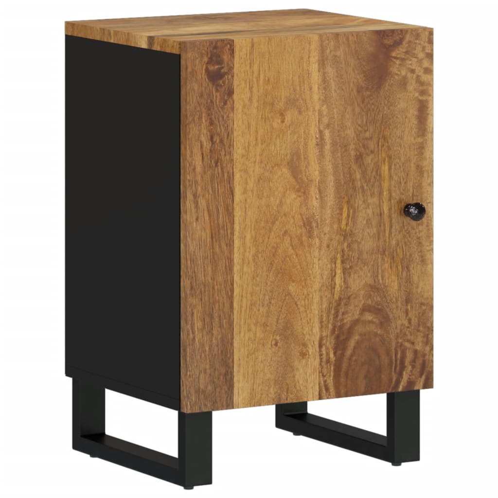 Set Mobili da Bagno 4 pz in Legno Massello di Mango