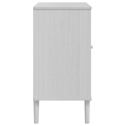 Credenza SENJA Aspetto Rattan Massello Pino