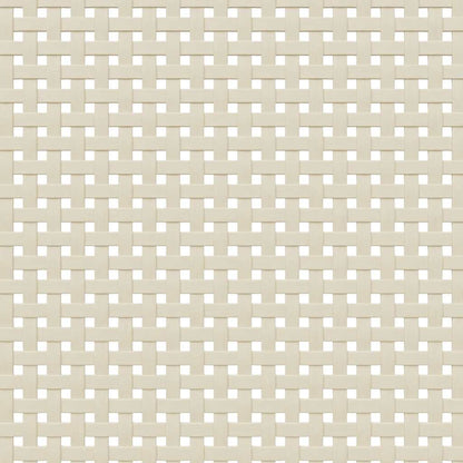 Credenza SENJA Aspetto Rattan Bianco 90x35x130 cm Massello Pino | homemem39