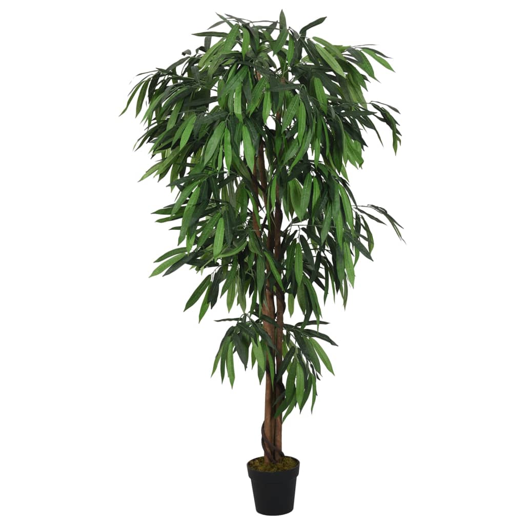 Albero Mango Artificiale 300 Foglie 80 cm Verde - homemem39