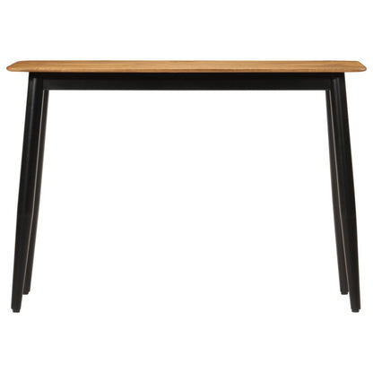 Tavolo Consolle 110x40x76 cm in Legno Massello di Mango e Ferro - homemem39