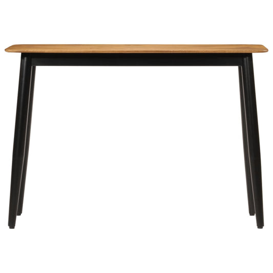 Tavolo Consolle 110x40x76 cm in Legno Massello di Mango e Ferro - homemem39