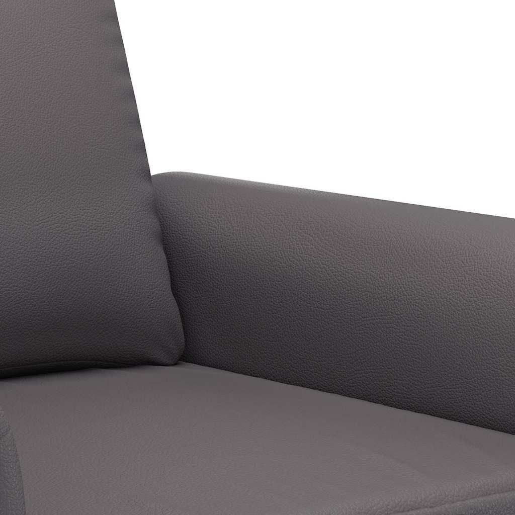 Poltrona Grigia 60 cm in Similpelle | homemem39