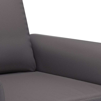 Poltrona Grigia 60 cm in Similpelle | homemem39