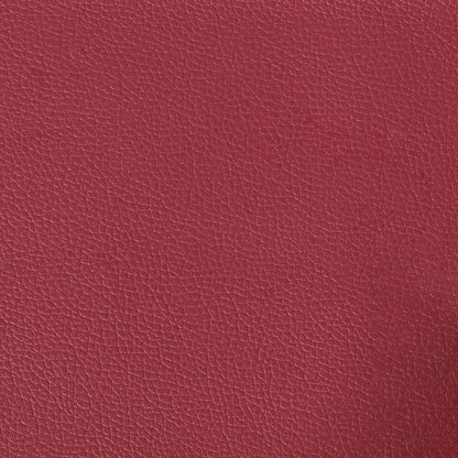 Divano a 2 Posti Rosso Vino 140 cm in Similpelle | homemem39