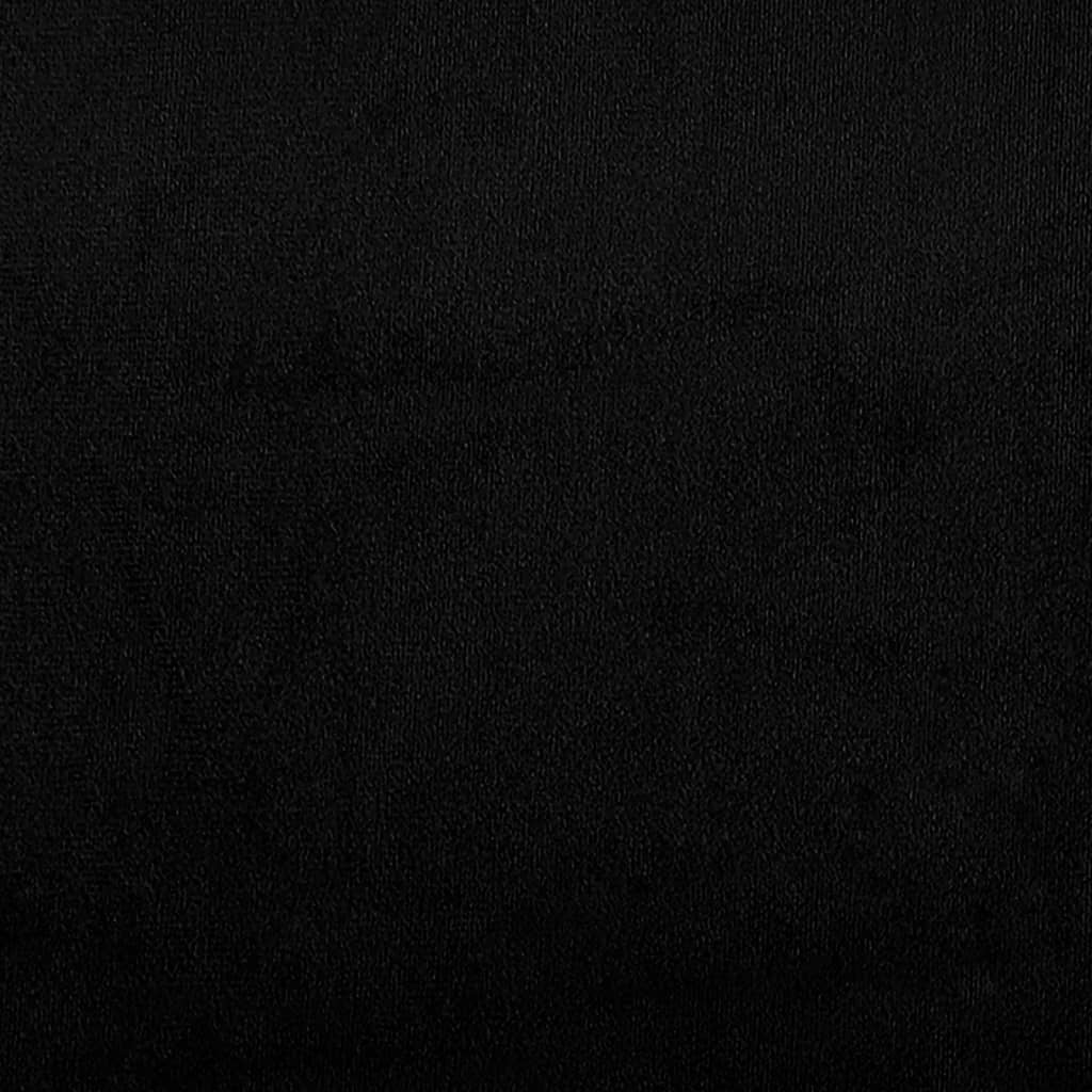Poltrona Nera 60 cm in Microfibra - homemem39