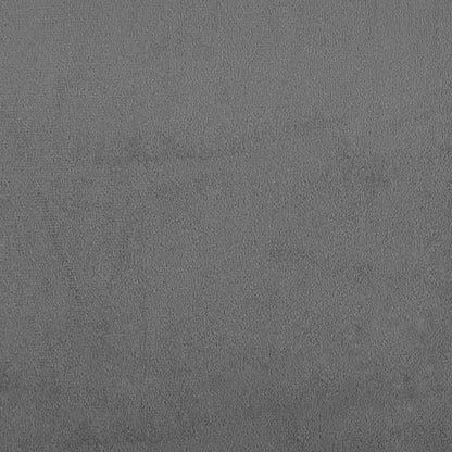 Divano a 3 Posti Grigio Scuro 180 cm in Tessuto Microfibra - homemem39