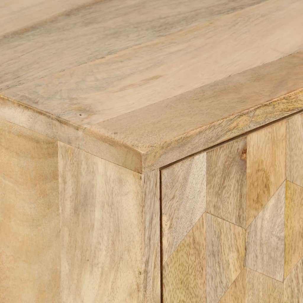 Cassettiera 70x35x70 cm in Legno Massello di Mango - homemem39