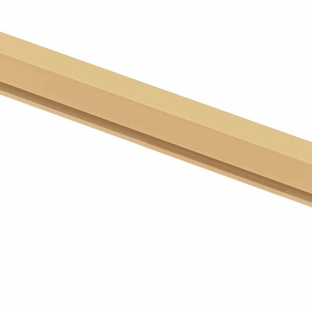 Porta Interni Sottile Oro 76x201,5cm Vetro Temperato Alluminio | homemem39