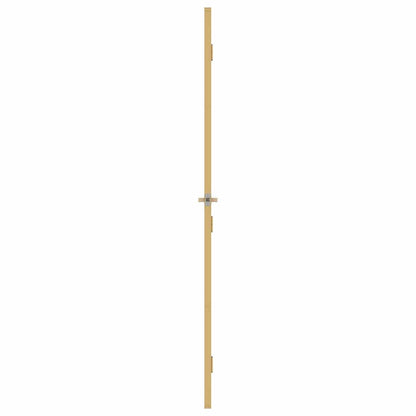 Porta Interni Sottile Oro 93x201,5cm Vetro Temperato Alluminio | homemem39
