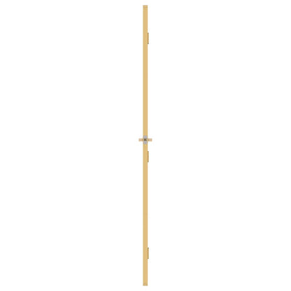 Porta Interni Sottile Oro 102,5x201,5 Vetro Temperato Alluminio | homemem39
