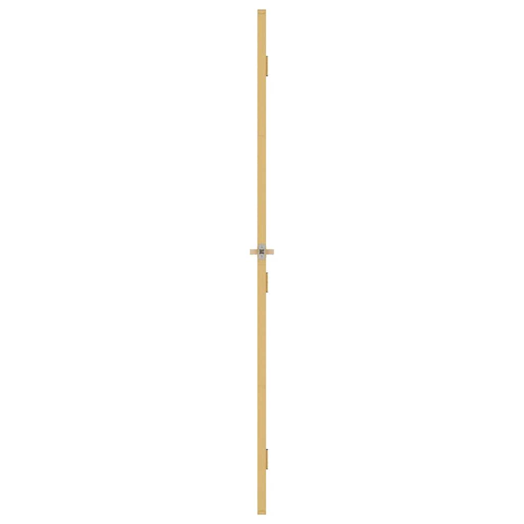 Porta Interni Sottile Oro 93x201,5cm Vetro Temperato Alluminio | homemem39
