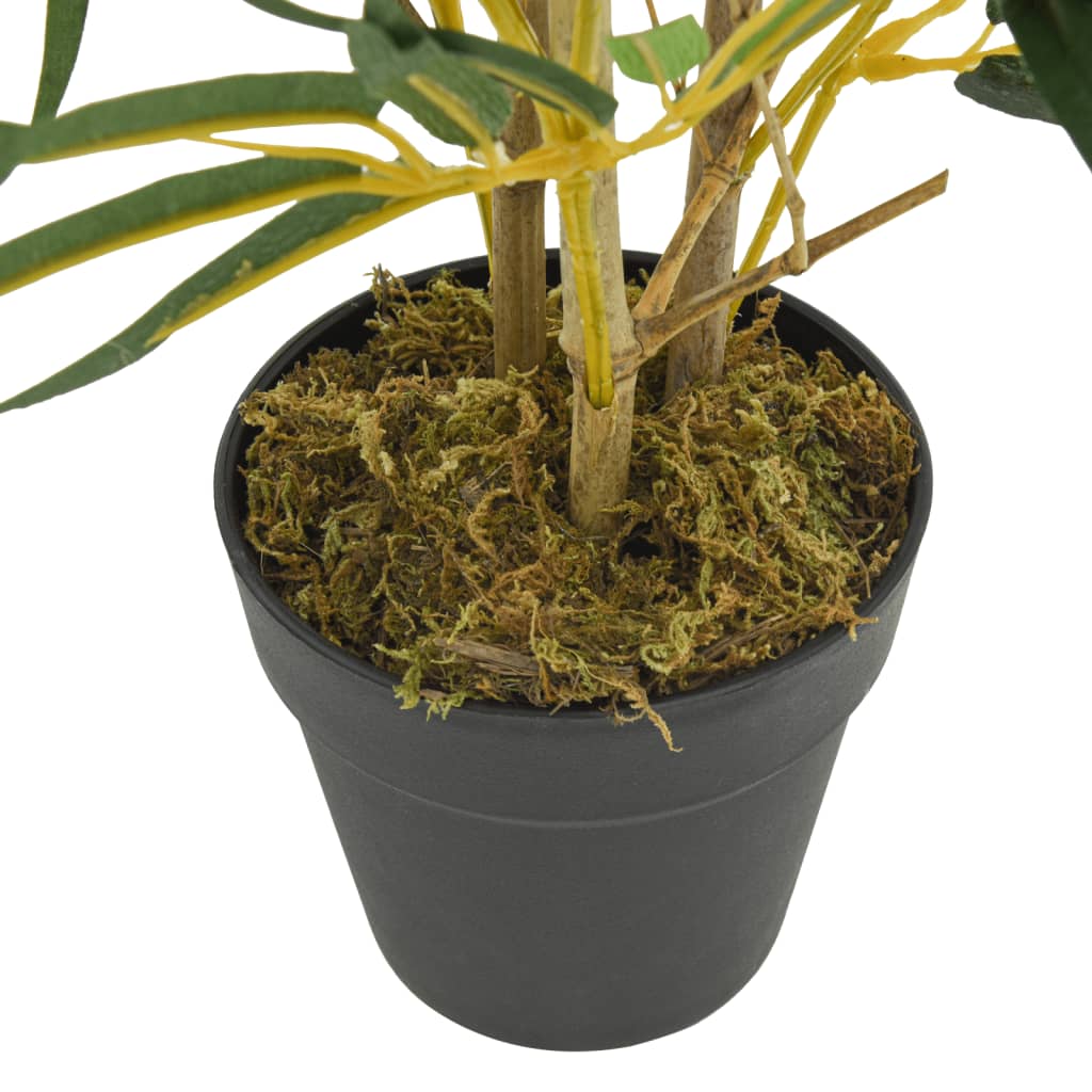 Albero Bambù Artificiale 368 Foglie 80 cm Verde - homemem39