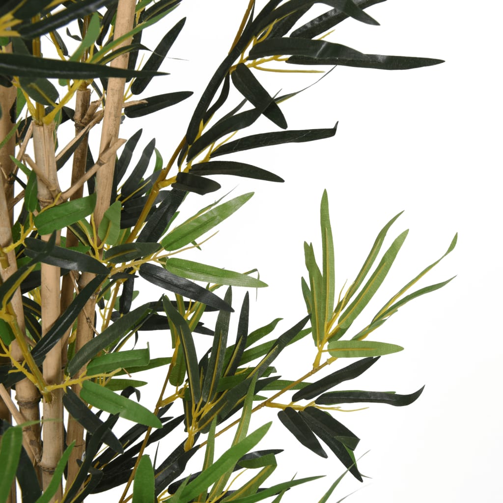 Albero Bambù Artificiale 828 Foglie 150 cm Verde | homemem39