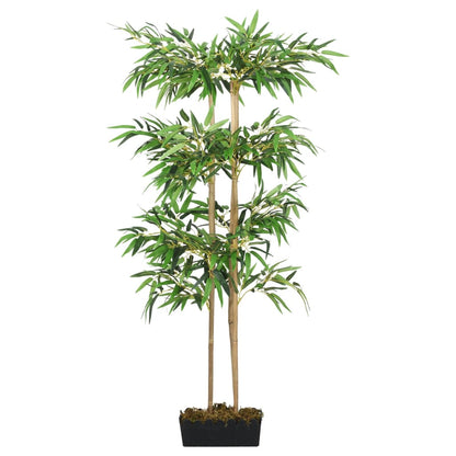 Albero Bambù Artificiale 988 Foglie 150 cm Verde | homemem39