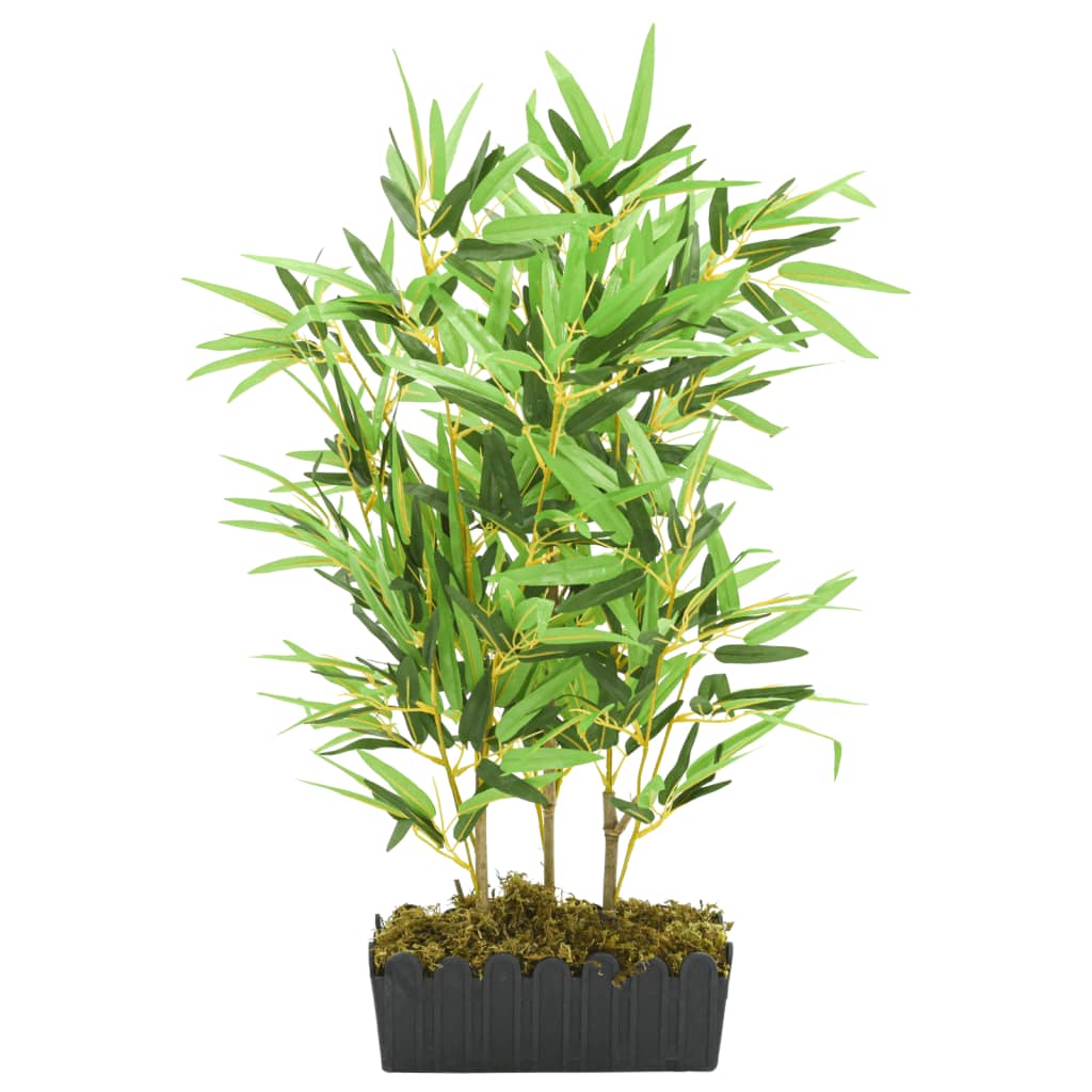 Albero Bambù Artificiale 500 Foglie 80 cm Verde | homemem39