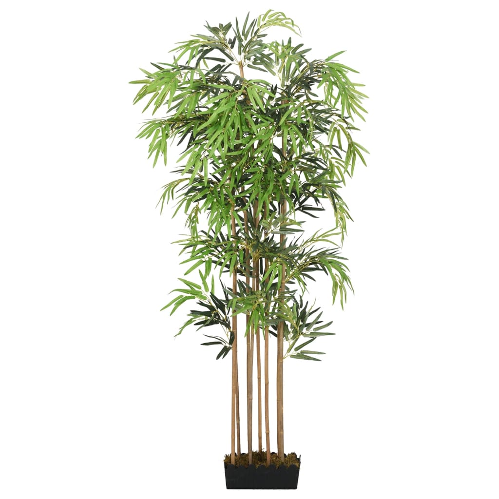 Albero Bambù Artificiale 1605 Foglie 180 cm Verde | homemem39