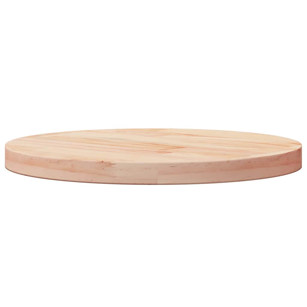 Piano Tavolo Rotondo Ø40x3 cm in Legno Massello di Pino | homemem39