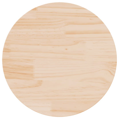 Piano Tavolo Rotondo Ø in Legno Massello di Pino