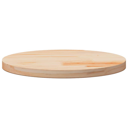 Piano Tavolo Rotondo Ø in Legno Massello di Pino