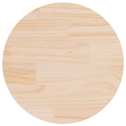 Piano Tavolo Rotondo Ø in Legno Massello di Pino