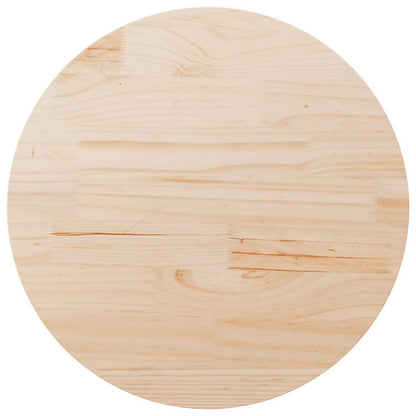 Piano Tavolo Rotondo Ø in Legno Massello di Pino