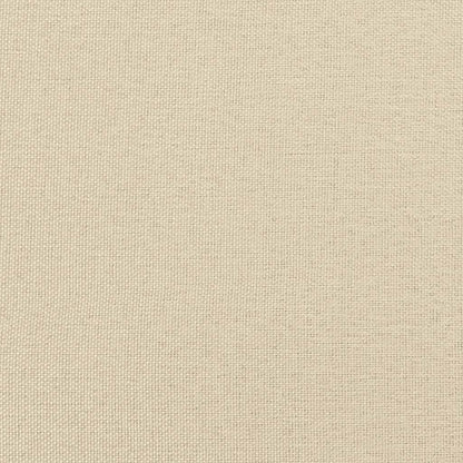 Divano a 3 Posti Crema 180 cm in Tessuto - homemem39
