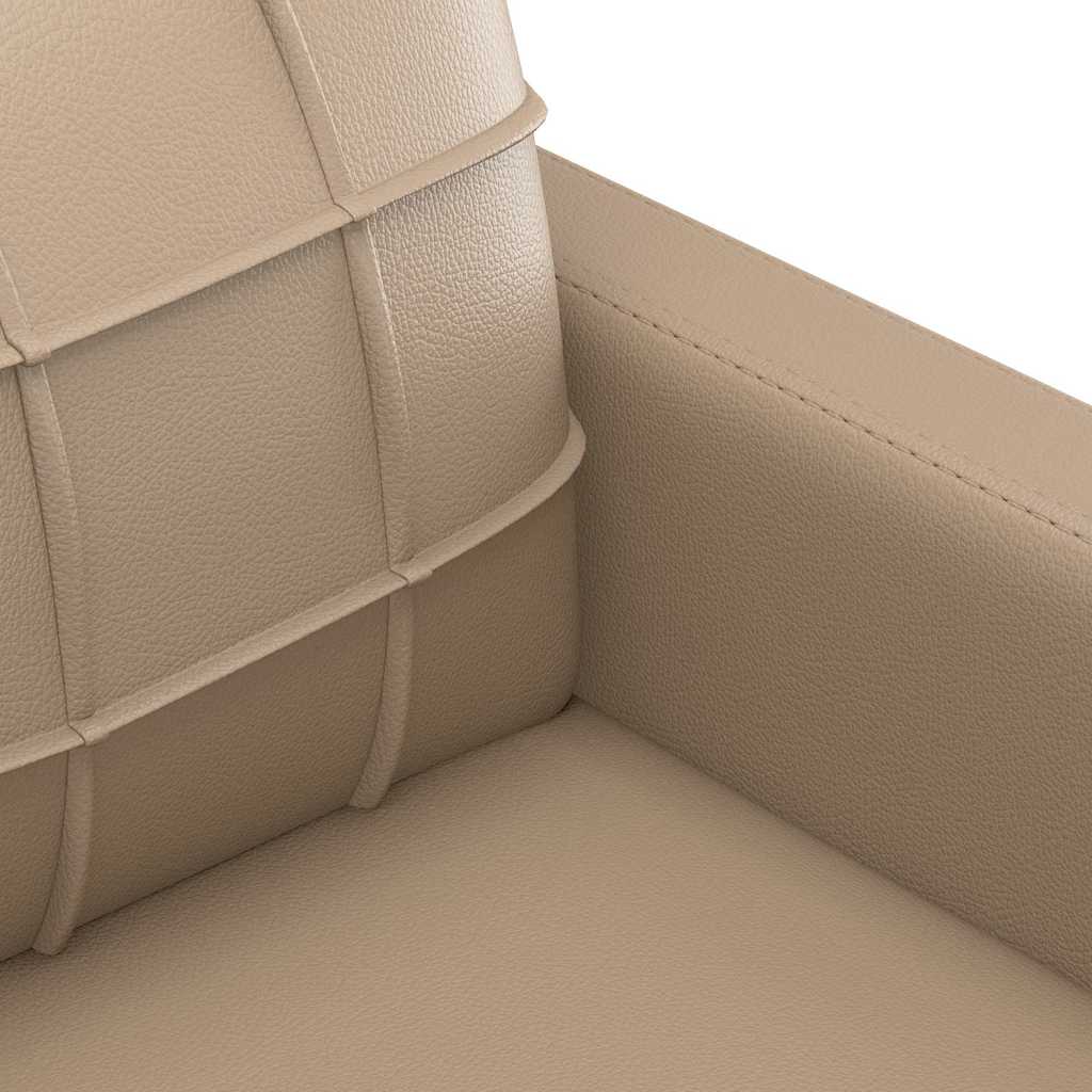 Divano a 3 Posti Cappuccino 180 cm in Similpelle | homemem39