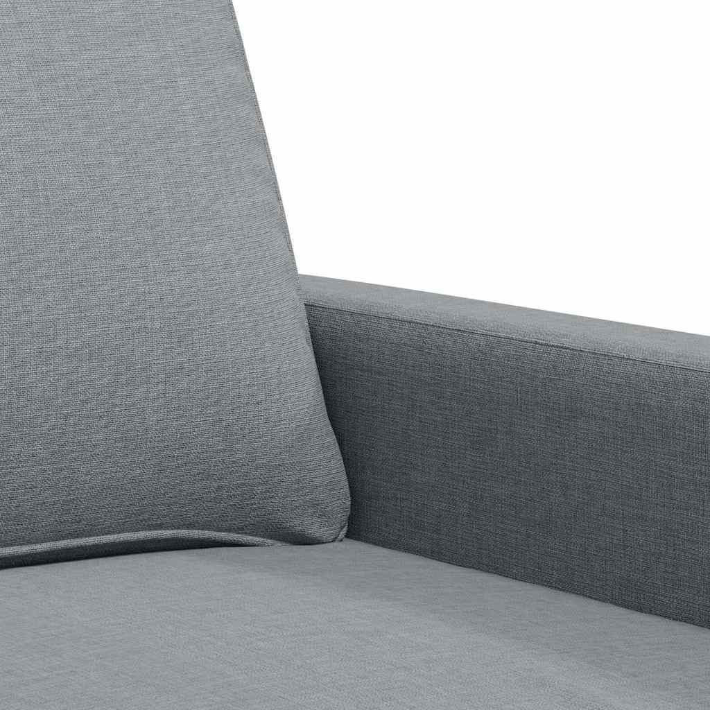 Poltrona Grigio Chiaro 60 cm in Tessuto | homemem39