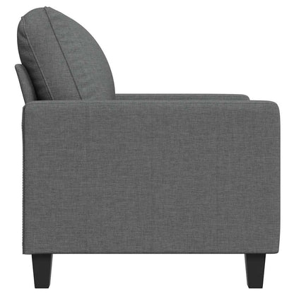 Poltrona Grigio Scuro 60 cm in Tessuto | homemem39