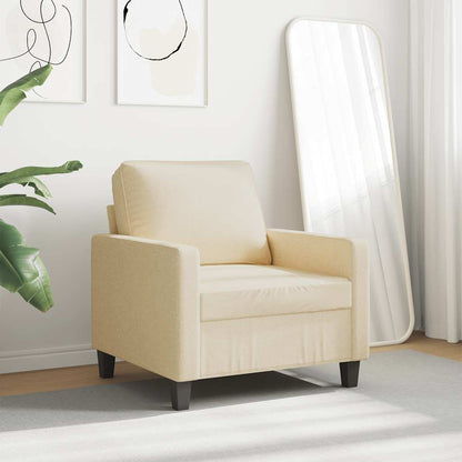 Poltrona Crema 60 cm in Tessuto | homemem39