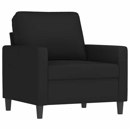Poltrona Nero 60 cm Velluto | homemem39