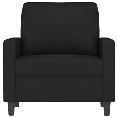 Poltrona Nero 60 cm Velluto | homemem39